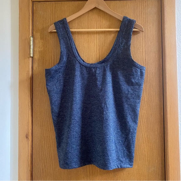 PRANA • Bundle of 2‼️ Heathered Beige & Navy Tank Tops - XL - Picture 6 of 16